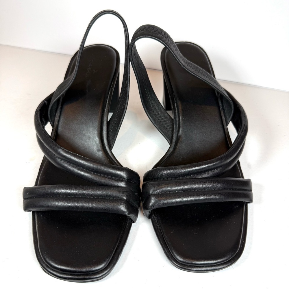 NWOT Caslon Sandals Women’s Lennyn Slingback Sandal In Black Size 9M‎